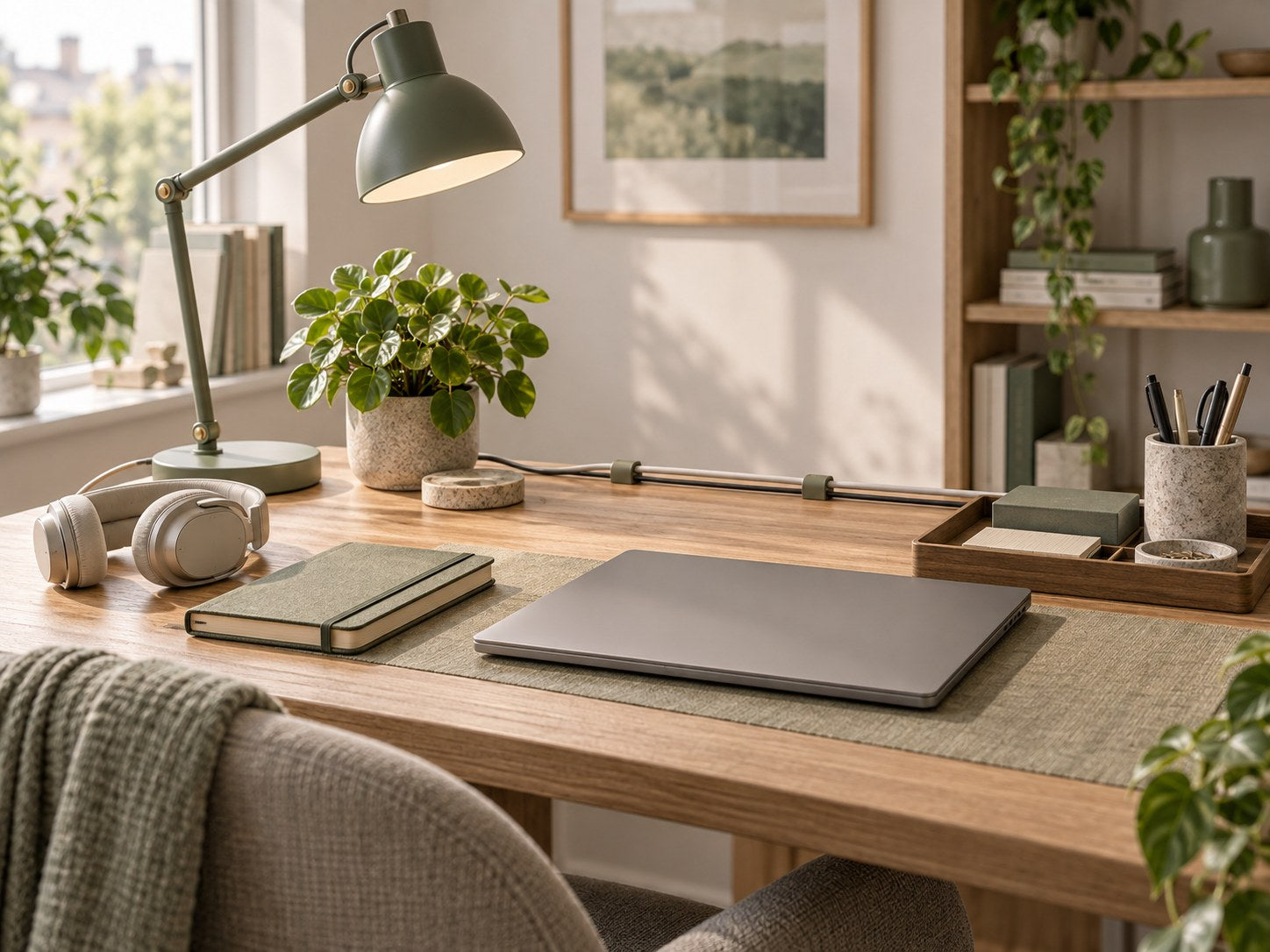 Seven small upgrades for a calmer workspace